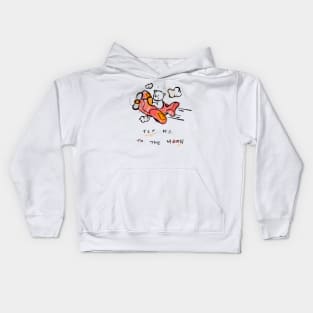 Fly Me to the Moon Kids Hoodie